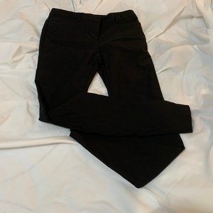 by & by Black Trousers Skinny Leg Size 5